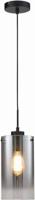 Freelight Hanglamp Ventotto 1 lichts Ø 15 cm rook glas zwart - thumbnail