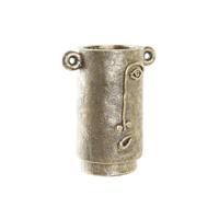 Vaas DKD Home Decor Gezicht Gouden Modern (29 x 19,5 x 36 cm) - thumbnail