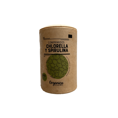 Chlorella & Spirulina 92 gram - 180 tabletten