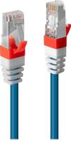 LINDY 45377 RJ45 Netwerkkabel, patchkabel CAT 6A S/FTP 5.00 m Blauw 1 stuk(s) - thumbnail