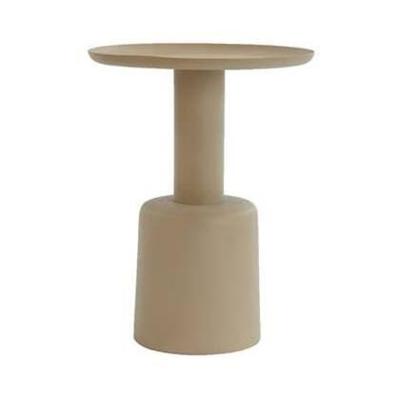 Light & Living Ronde Bijzettafel 'Milaki' Ø39cm, kleur Bruin