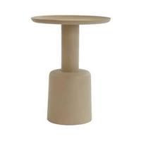 Light & Living Ronde Bijzettafel 'Milaki' Ø39cm, kleur Bruin - thumbnail