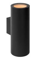 Lucide VOLANTIS - Wandspot / Wandlamp Binnen/Buiten - 2xE27 - IP54 - Zwart - thumbnail