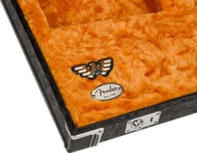 Fender Waylon Jennings Strat/Tele Case Black Tooled Vinyl gitaarkoffer