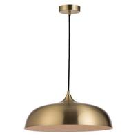 Hanglamp Quinn E27 - goudkleur - 120xØ40 cm - thumbnail