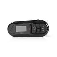 FM-Audiotransmitter voor Auto | Zwanenhals | Handsfree bellen | 0.4 " | LCD-Scherm | Bluetooth® | 5.0 V DC / 0.5 A | Zwart - thumbnail