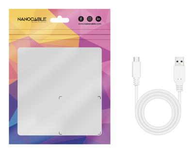 Nanocable 10.2.0 USB-kabel 3A USB-C-M 2 m Wit