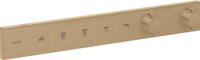 Hansgrohe RainSelect thermostaat inbouw voor 5 functies, Brushed Bronze - thumbnail