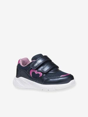 Lage baskets voor baby's Sprintye Girl GEOX marineblauw