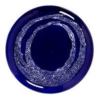 SERAX - Feast by Ottolenghi - Bord L 26x26cm Lapis Lazuli Swirl-D - thumbnail