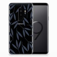 Samsung Galaxy S9 Plus | TPU Case | Leaves Blue - thumbnail