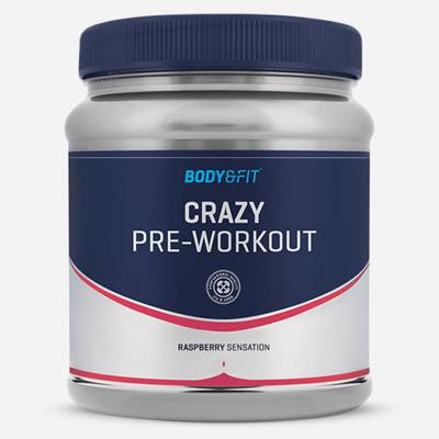 Body & Fit Crazy Pre-Workout Frambozen