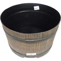 Nature standaard voor regenton met hout-look 45x28,5 cm bruin - thumbnail