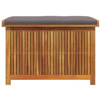 Kussenbox voor buiten 90x50x60,5 cm massief acaciahout - thumbnail