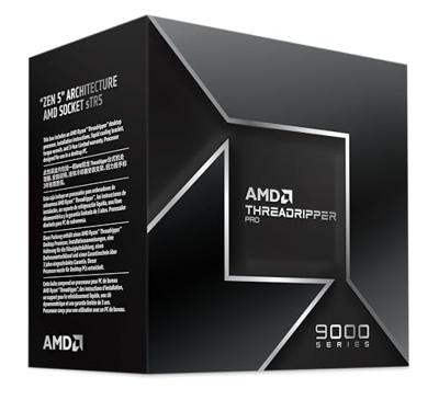 AMD Ryzen Threadripper Pro 9000 WX-Series Serverprocessor 24 x 4.2 GHz 24-Core Socket: AMD sTR5 350 W 100-100000724WOF AMD Ryzen Threadripper Pro 9000 WX-Series Serverprocessor 24 x 4.2 GHz 24-Core Socket: AMD sTR5 350 W 100-100000724WOF