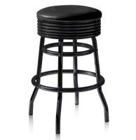 Barkruk BS-29-66 - Volledig Zwart - thumbnail