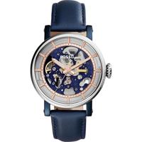 Fossil ME3136 Boyfriend-horloge voor dames - blauw - thumbnail
