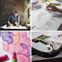 8 Fineliners Schneider Line-Up 0,4 mm assorti - thumbnail