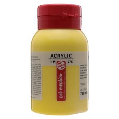 Talens Art Creation acrylverf flacon van 750 ml, primairgeel