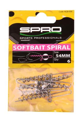 Spro Softbait Spiral 54Mm 6St