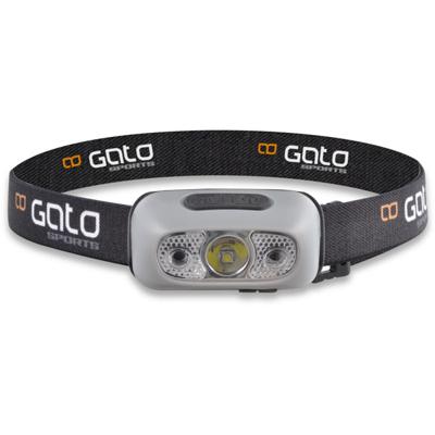 Gato hoofd-/helmlamp grijs one size Gato hoofd-/helmlamp grijs one size