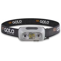 Gato hoofd-/helmlamp grijs one size - thumbnail