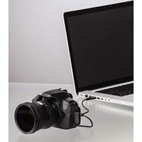 Hama USB-2.0-aansluitkabel A-connector ,- Mini-B-connector (B5 Pin) 0,75 M Zwart - thumbnail