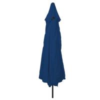 Tuinparasol Blauw en Zwart 395 x 395 x 245 cm - thumbnail