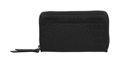 BURKELY CASUAL CARLY ZIP AROUND WALLET-Black