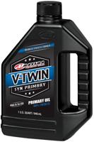 MAXIMA RACING OILS transmissie-olie "v-twin synthetische primaire olie 80w". drive oil 80wt maxima 946ml v-twin full - thumbnail