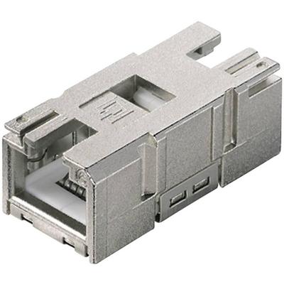Telegärtner 100007533 STX V1 RJ45-koppelingselement Cat.6 100007533 Koppeling, recht Aantal polen: 8P8C Meerdere kleuren 1 stuk(s)
