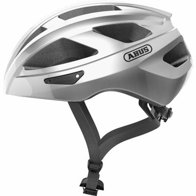 Abus Macator Helm - Gleam Silver