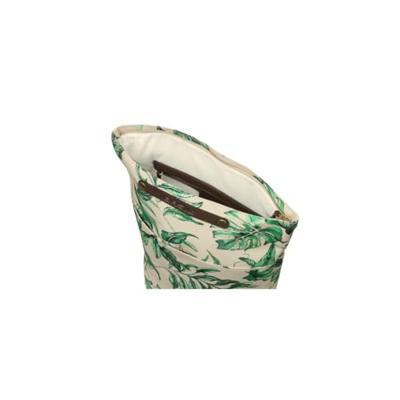 Basil ever-green dubbele fietstas - duurzaam, hip, groen, 14-18l - thumbnail