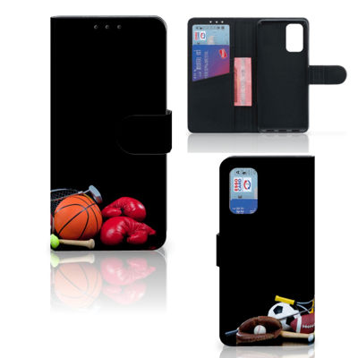 Samsung Galaxy A32 4G | Wallet Case | met Pasjes | Sports