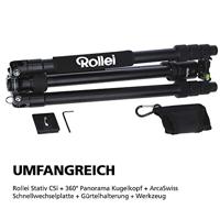 Rollei C5i aluminium statief zwart OUTLET - thumbnail
