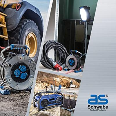 AS Schwabe 12612 Pneumatische slanghaspel 10 m 12 bar