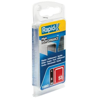 Rapid Nr. 53 dundraadnieten 6 mm, 1.080 stuks - 40109502 - 40109502