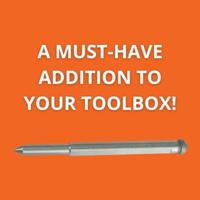 Fein centreerpen ø6.35mm l=82mm - thumbnail