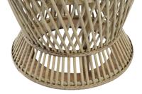 Bijzettafel DKD Home Decor Lichtbruin Bamboe 60 x 60 x 52 cm - thumbnail