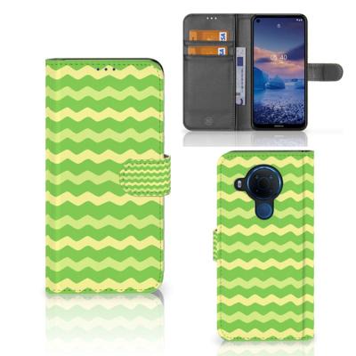 Nokia 5.4 | Telefoon Hoesje | Waves Green