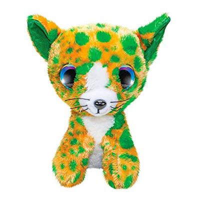 Lumo Stars knuffel Cat Catsy junior 15 cm pluche groen/oranje Lumo Stars knuffel Cat Catsy junior 15 cm pluche groen/oranje