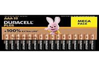 Duracell Plus-AAA BP32 AAA batterij (potlood) Alkaline 1.5 V 32 stuk(s) - thumbnail