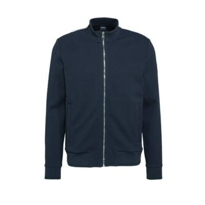 BOSS Menswear sweatvest Sommersr donkerblauw