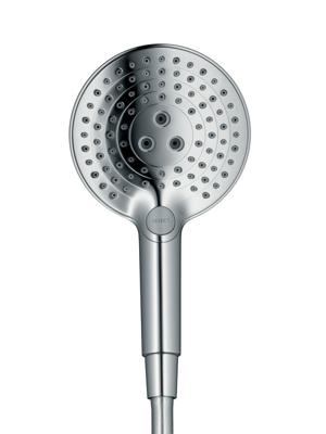 Hansgrohe Raindance select s120 handdouche 3jet wit-chroom 26530400 Hansgrohe Raindance select s120 handdouche 3jet wit-chroom 26530400