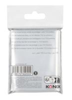 Kaarthoezen - KONIX - Standaardhoezen - 100 vakken - Magic The Gathering, Pokémon-compatibel - Transparant - thumbnail