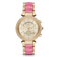 Michael Kors Dames Parker chronograaf horloge MK6363 - thumbnail