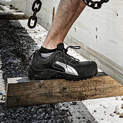 Puma Veiligheidsschoen | maat 46 zwart/wit | S3 CI HI HRO SRC EN ISO 20345 | gevet volledig rundleer | 1 stuk - 64.072.0-46 64.072.0-46 Puma Veiligheidsschoen | maat 46 zwart/wit | S3 CI HI HRO SRC EN ISO 20345 | gevet volledig rundleer | 1 stuk - 64.072.0-46 64.072.0-46