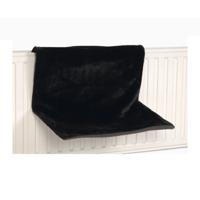 Sleepy radiator kattenhangmat zwart - thumbnail