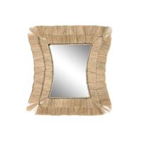 Wandspiegel DKD Home Decor 62 x 4 x 70 cm Kristal Bali Jute - thumbnail