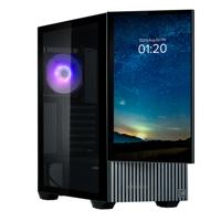 ATX Semi-toren doos Zalman Z10 DS BLACK Zwart - thumbnail